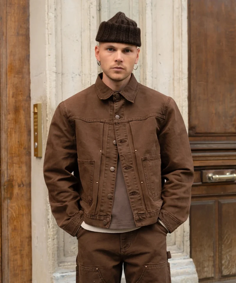 THE PLEATED RIVET JACKET