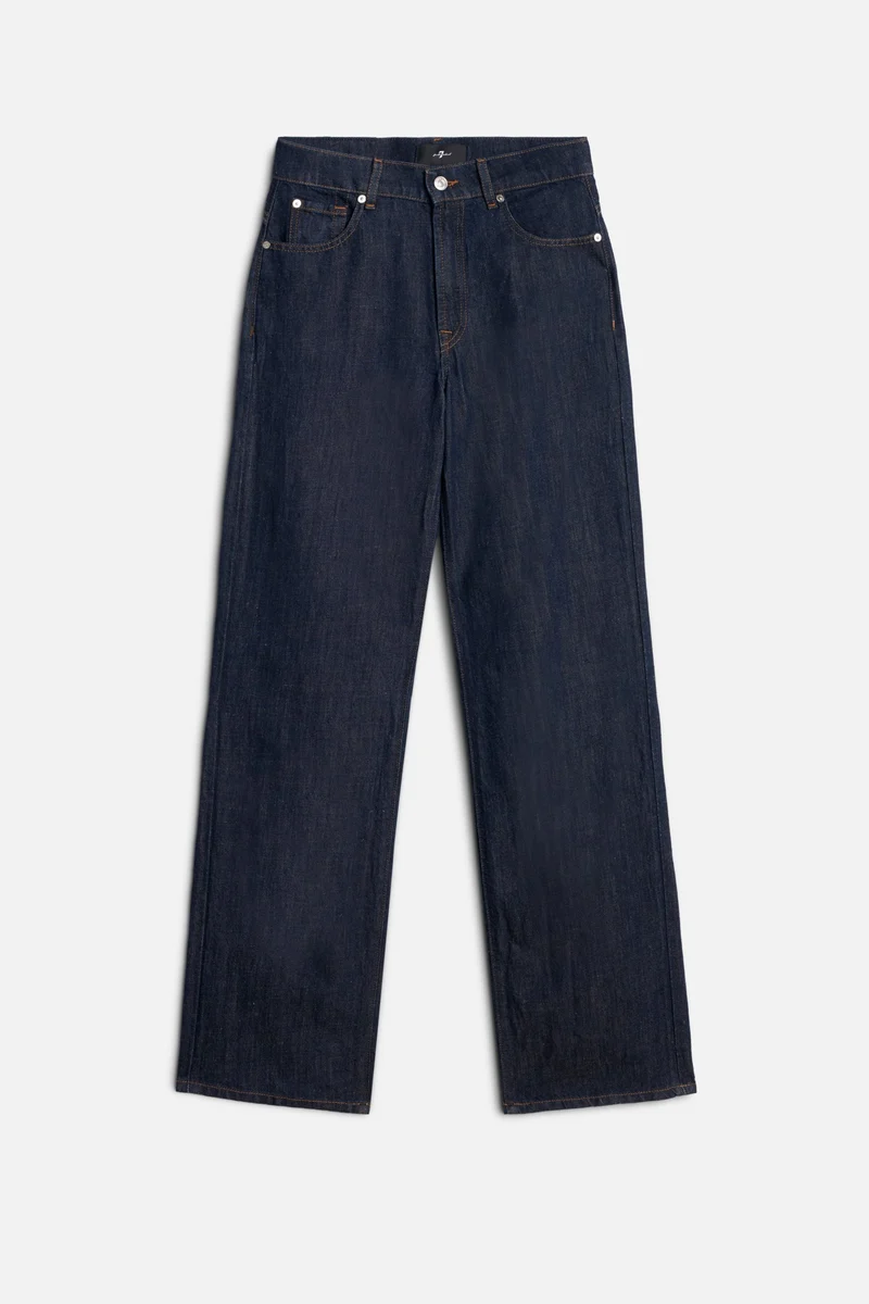 STOVEPIPE STRAIGHT in Indigo Linen Blossom