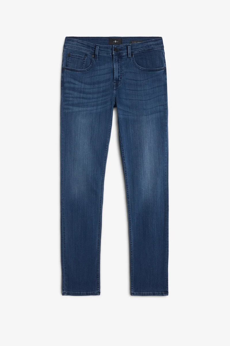 SLIMMY TAPERED in Luxe Performance Mid Blue