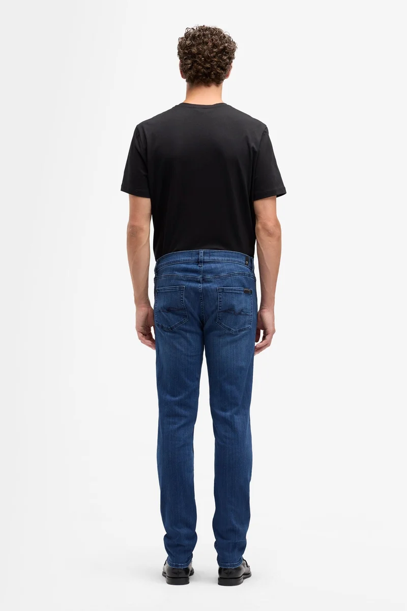 SLIMMY TAPERED in Luxe Performance Mid Blue