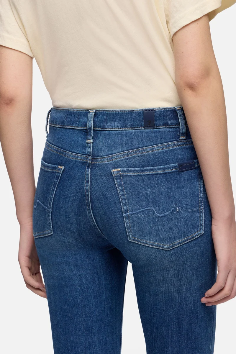 HIGH WAIST SKINNY CROP in Slim Illusion Saturday