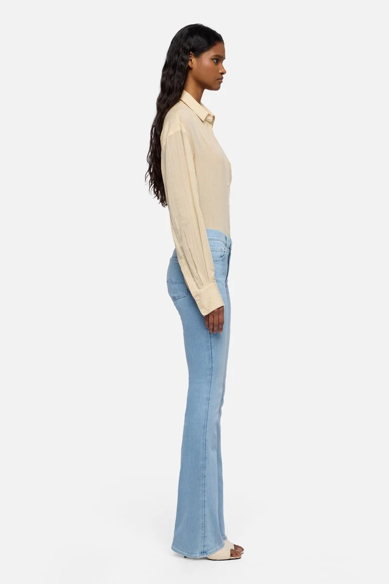 BOOTCUT in Slim Illusion Indigo Bloom