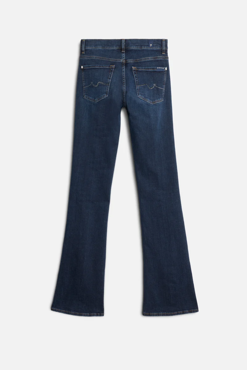 EMBELLISHED POCKET BOOTCUT in Slim Illusion Midnight Fade