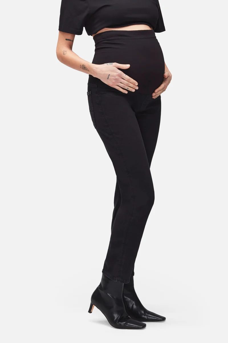 STRAIGHT MATERNITY in Slim Illusion Luxe Gravity