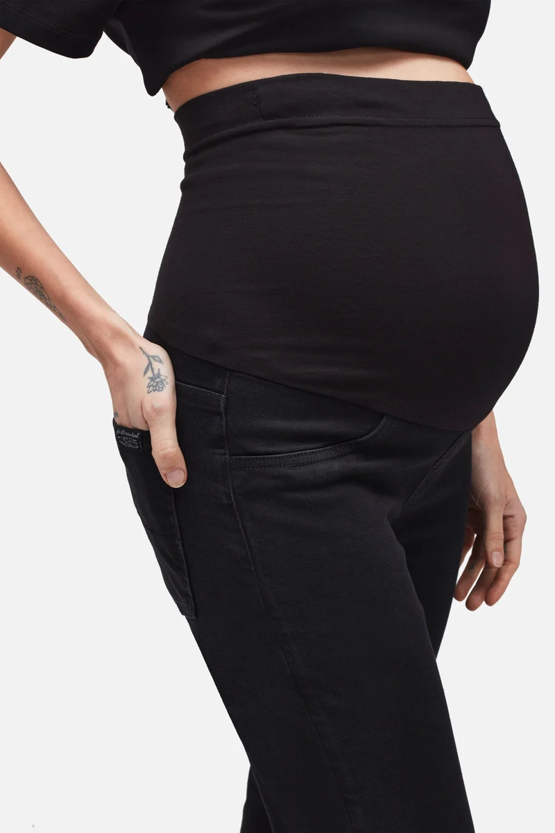 STRAIGHT MATERNITY in Slim Illusion Luxe Gravity