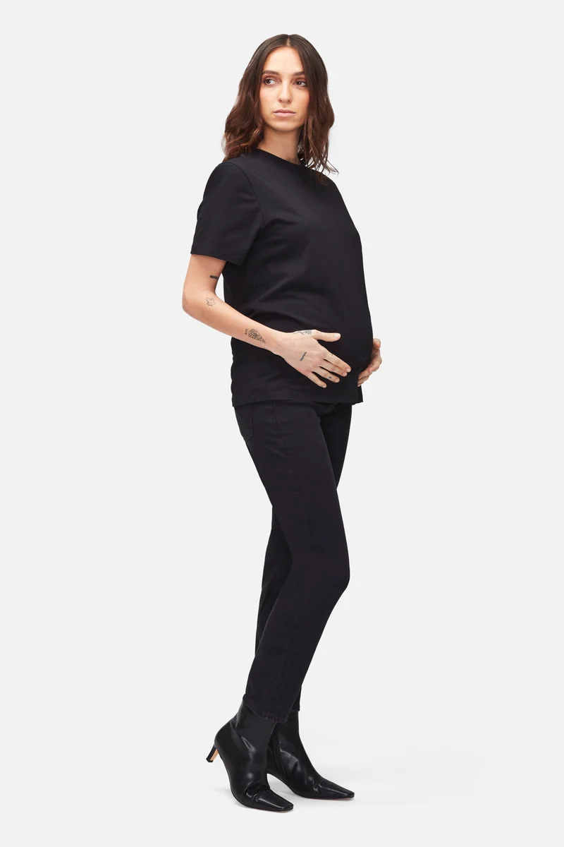 STRAIGHT MATERNITY in Slim Illusion Luxe Gravity