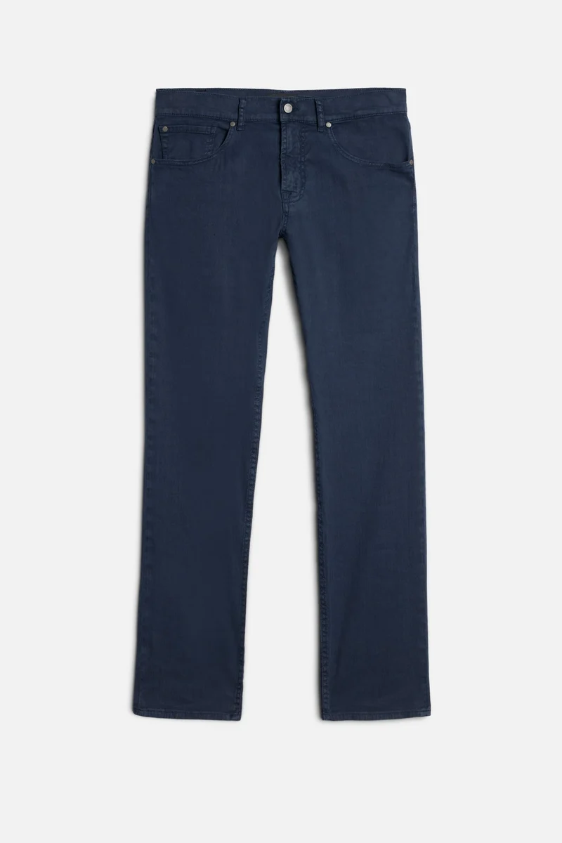 THE STRAIGHT in Denim Linen Ocean