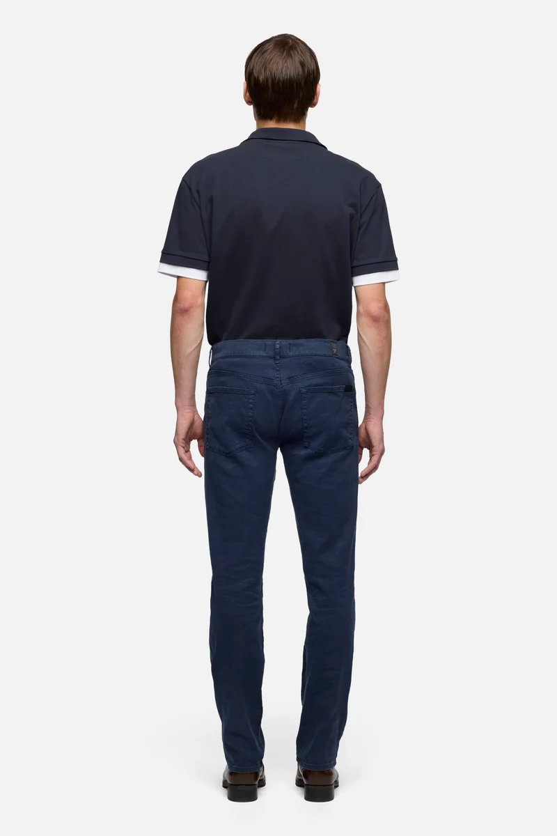 THE STRAIGHT in Denim Linen Ocean