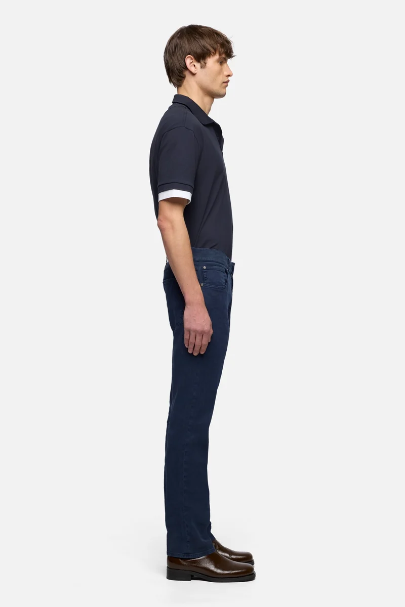 THE STRAIGHT in Denim Linen Ocean