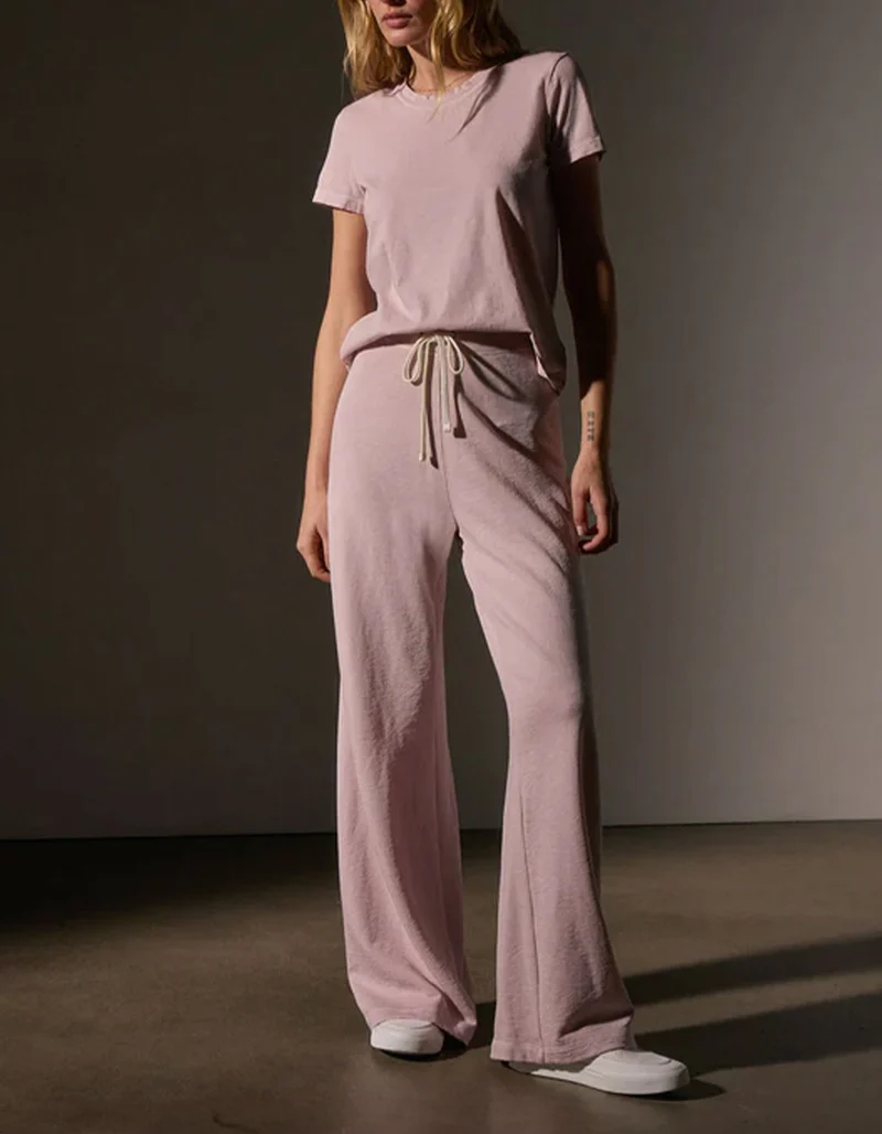 Wide-Leg Jogginghose