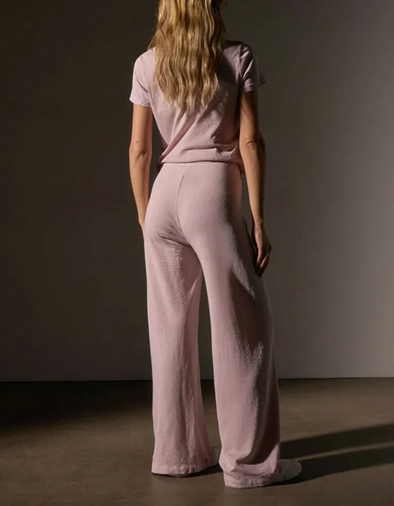 Wide-Leg Jogginghose