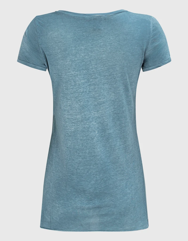 T-Shirt im Washed-Out Look