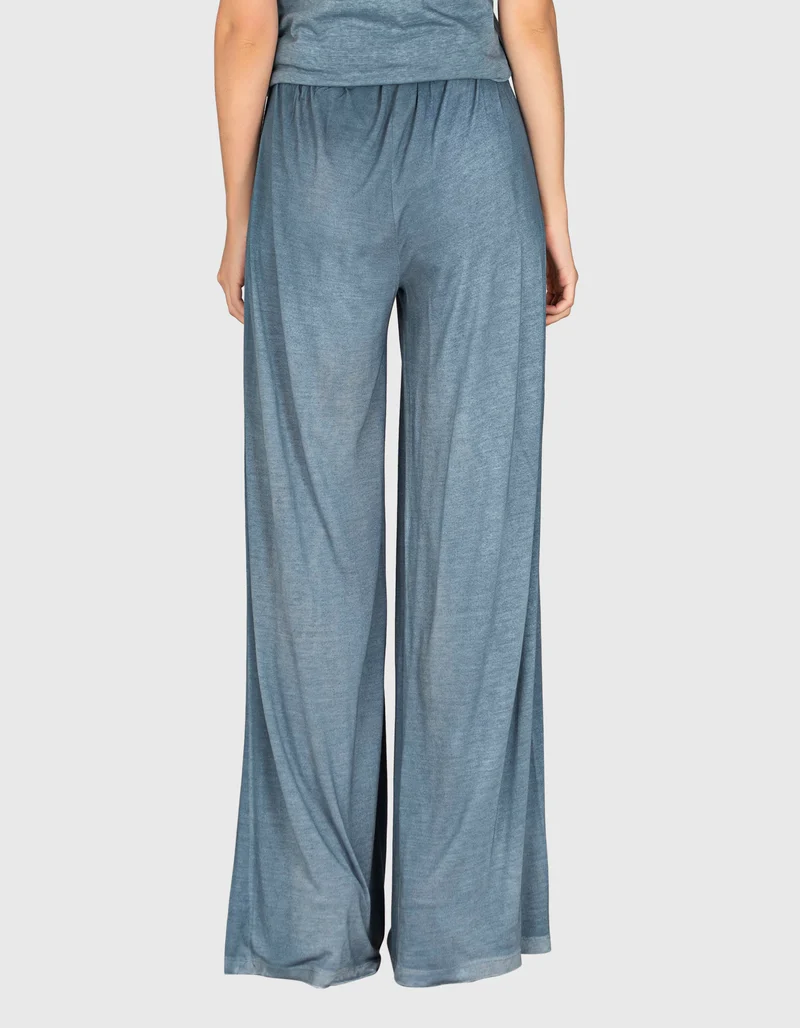 Wide-Leg Hose mit elastischem Bund