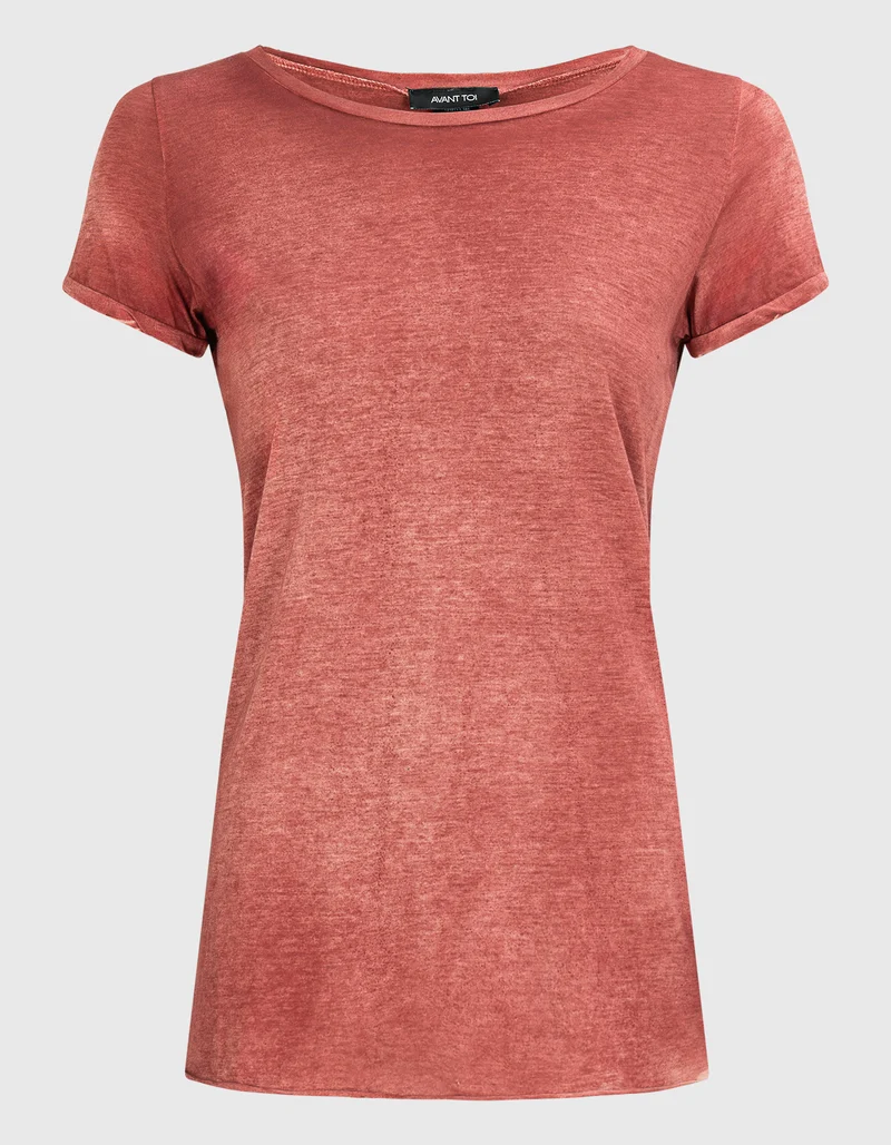 T-Shirt im Washed-Out Look