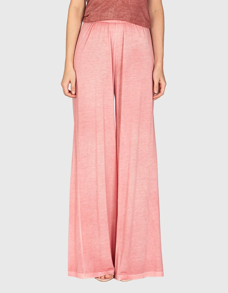 Wide-Leg Hose mit elastischem Bund