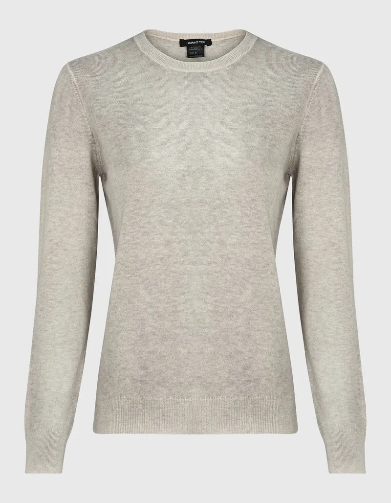 Feinstrick-Kaschmirpullover