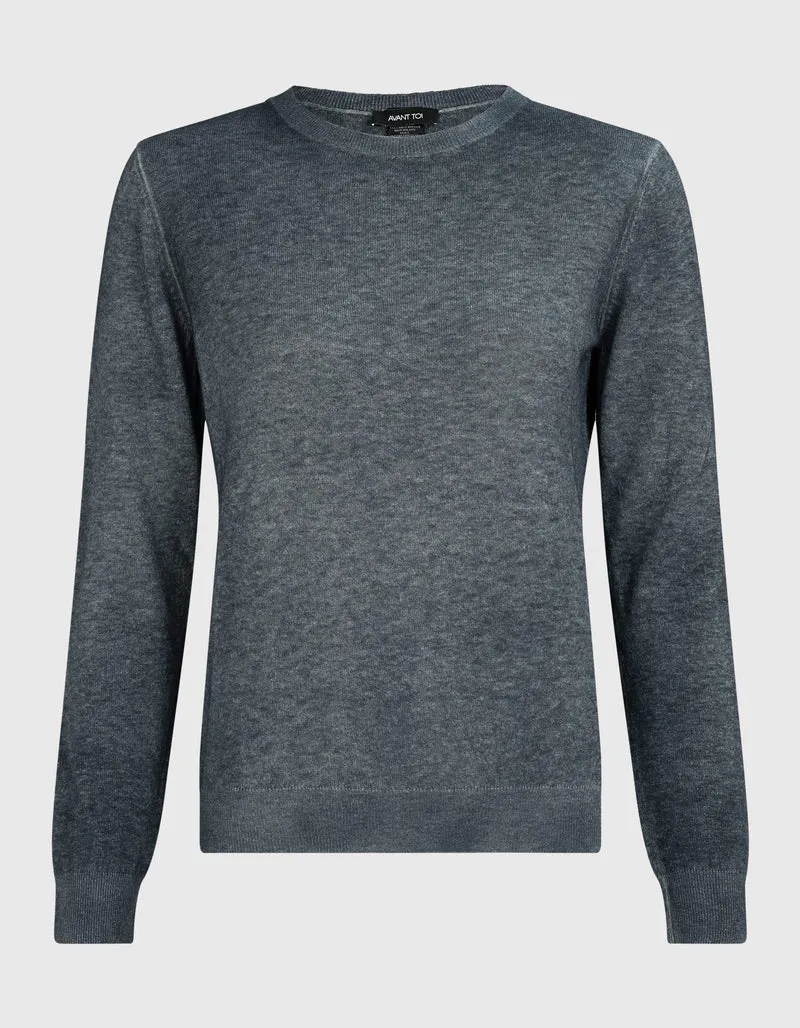Feinstrick-Kaschmirpullover