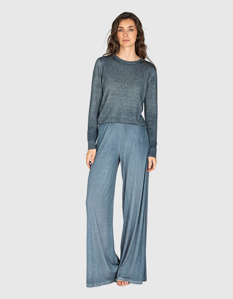 Feinstrick-Kaschmirpullover