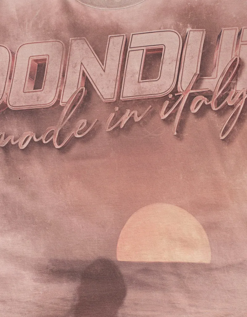Bedrucktes Washed-Out T-Shirt
