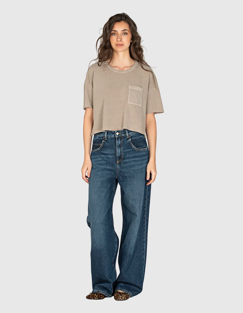Oversize Cropped T-Shirt