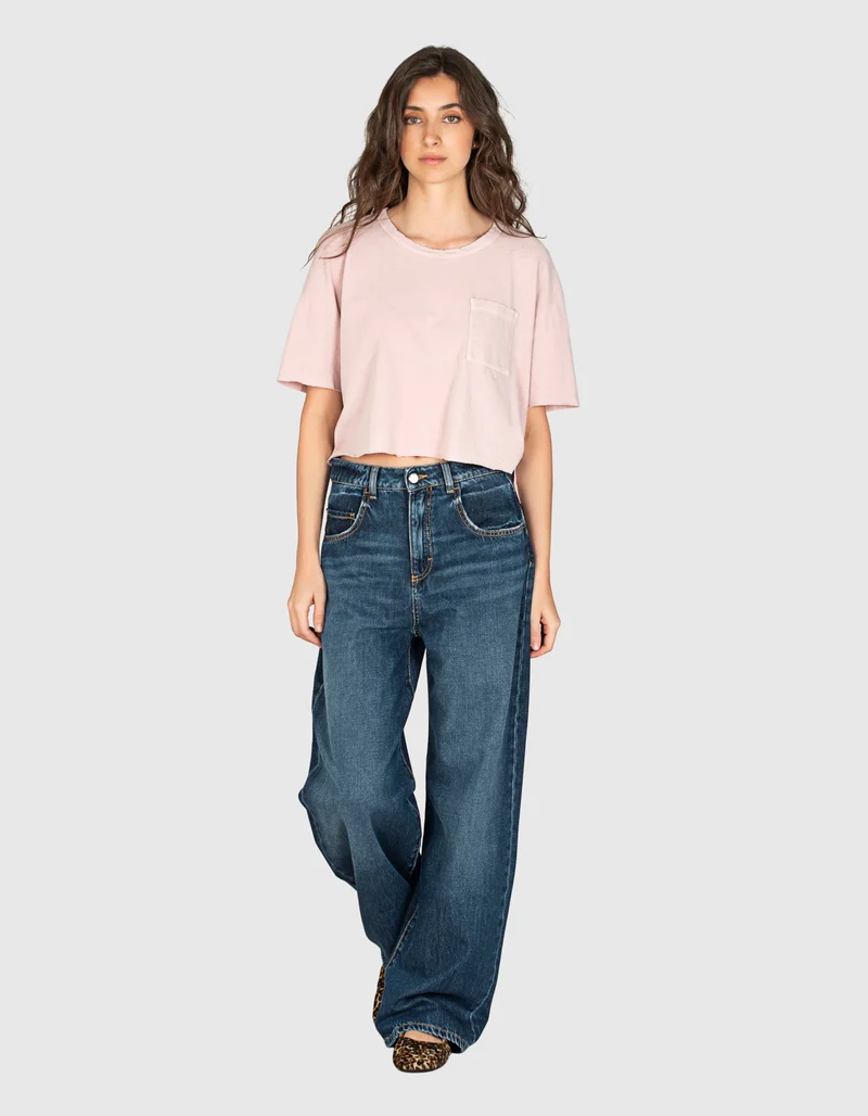 Oversize Cropped T-Shirt