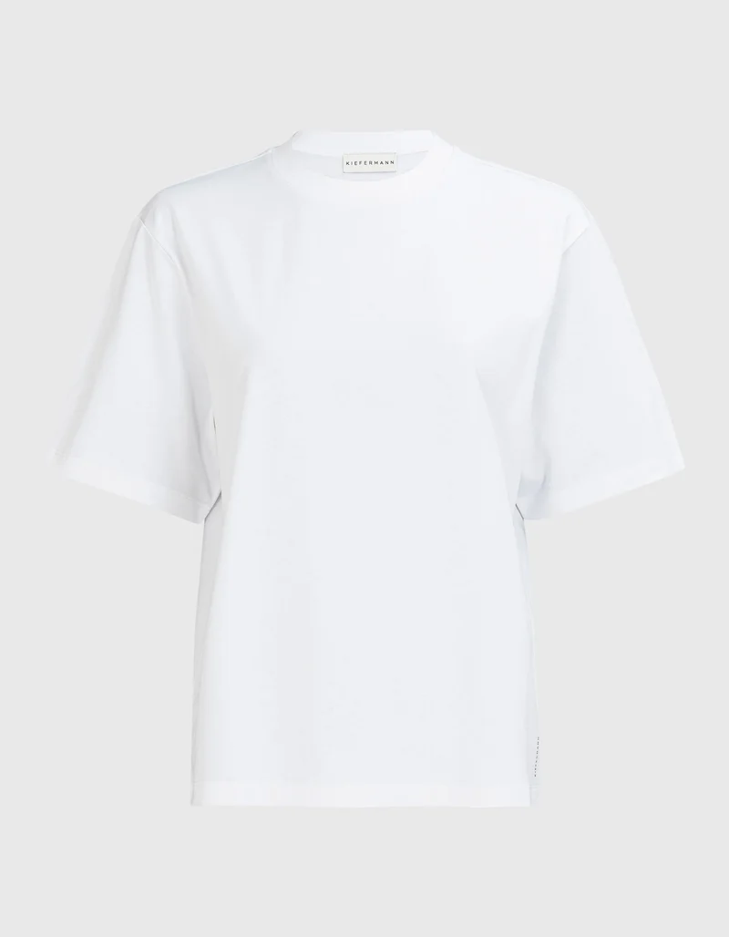 Loose-Fit T-Shirt mit Logo-Print Jettas