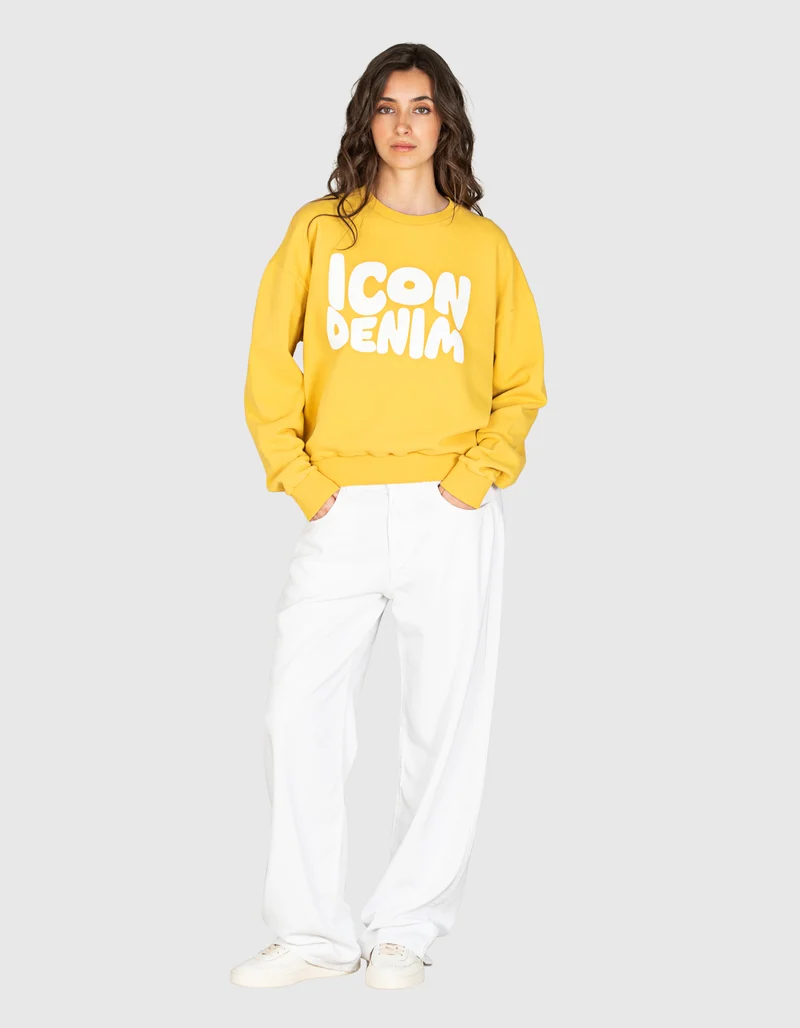 High-Waist Wide-Leg Jeans Bea