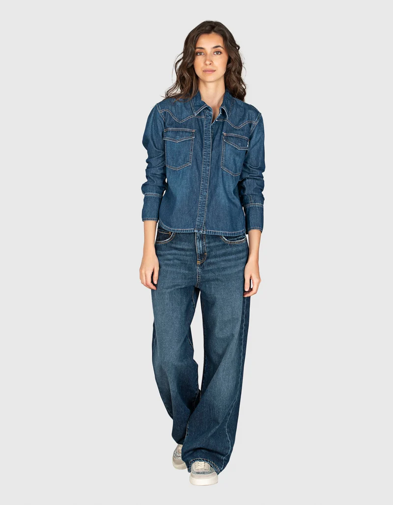 Wide-Leg Jeans Poppy