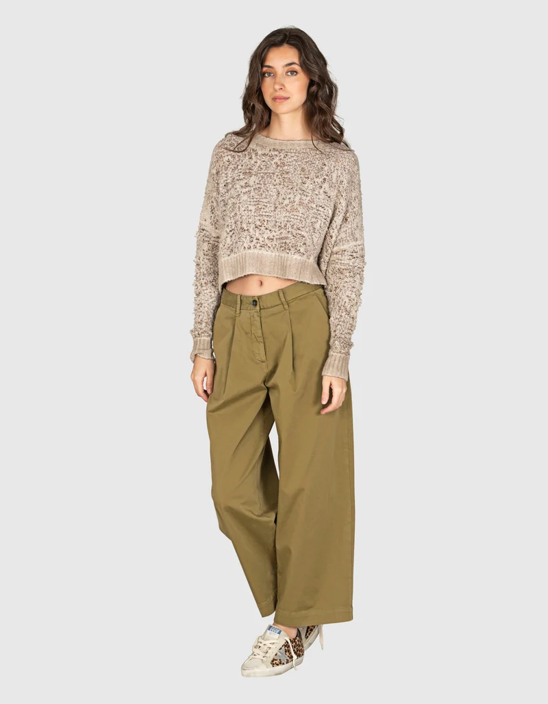 Wide-Leg Hose