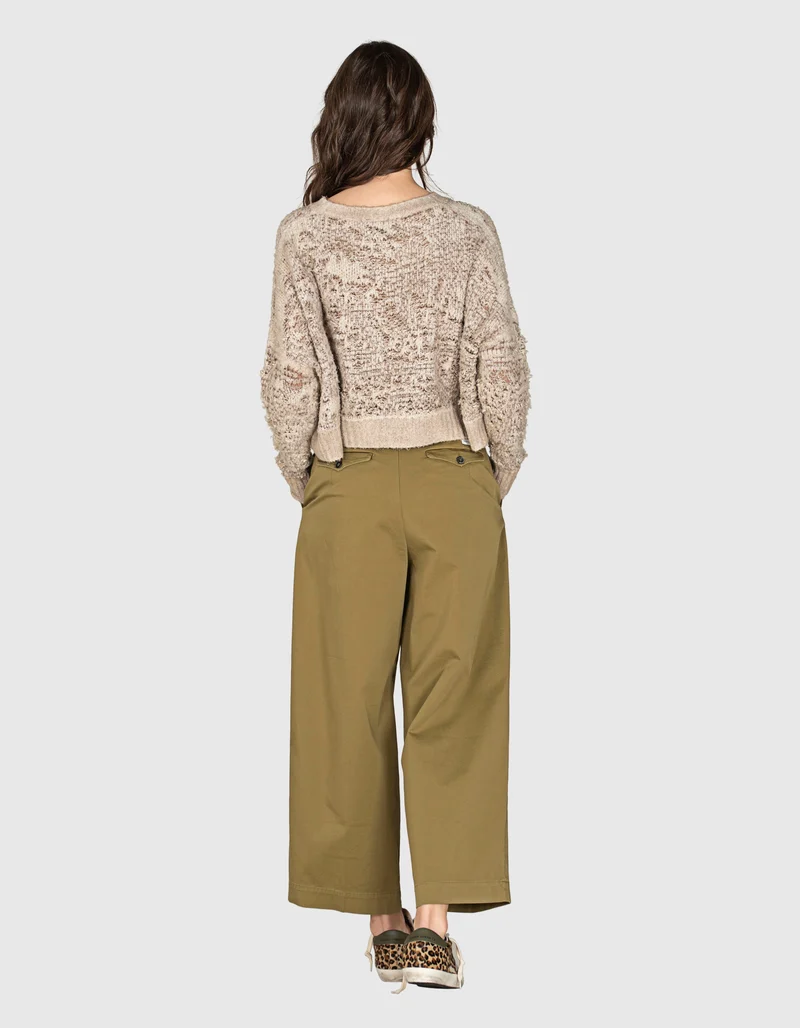 Wide-Leg Hose