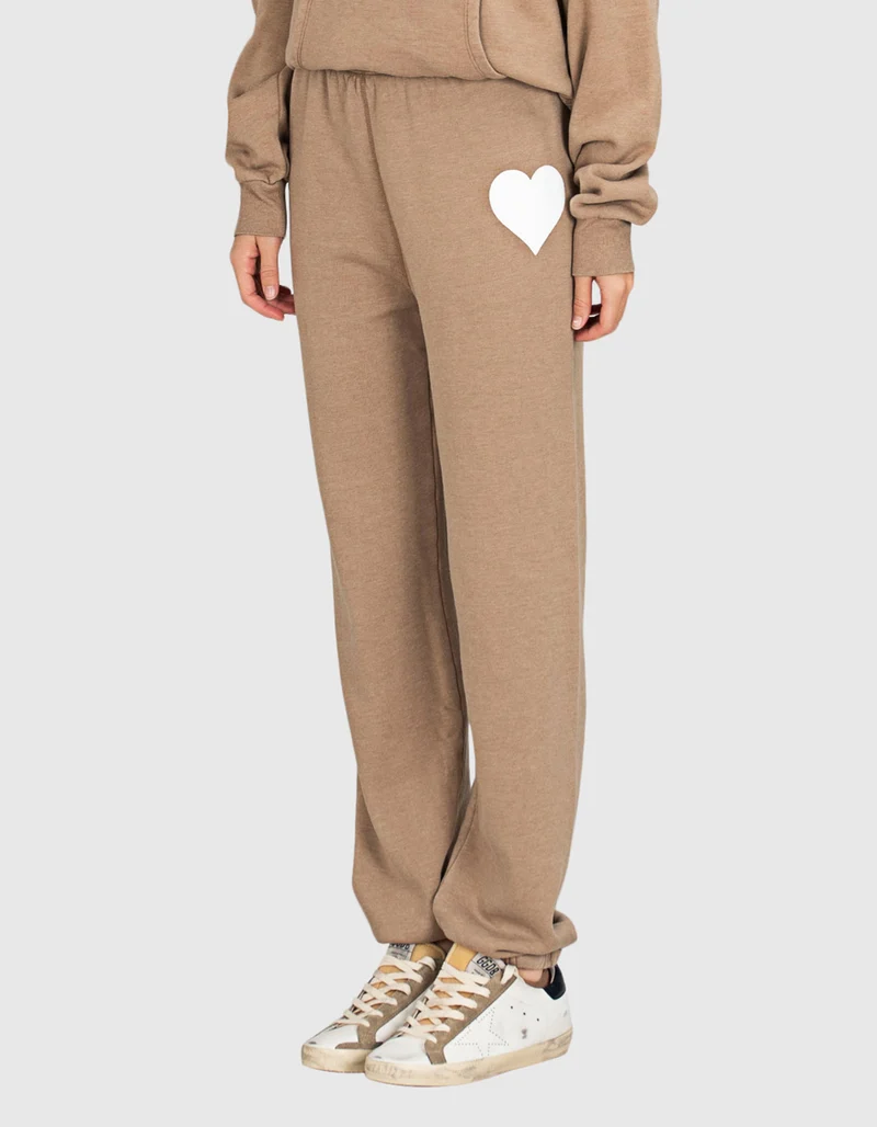 Jogginghose mit Herz-Print