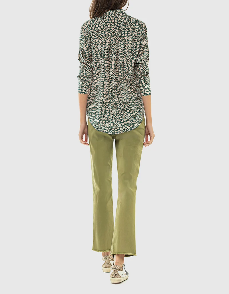 Kick-Flare Hose mit offenem Saum