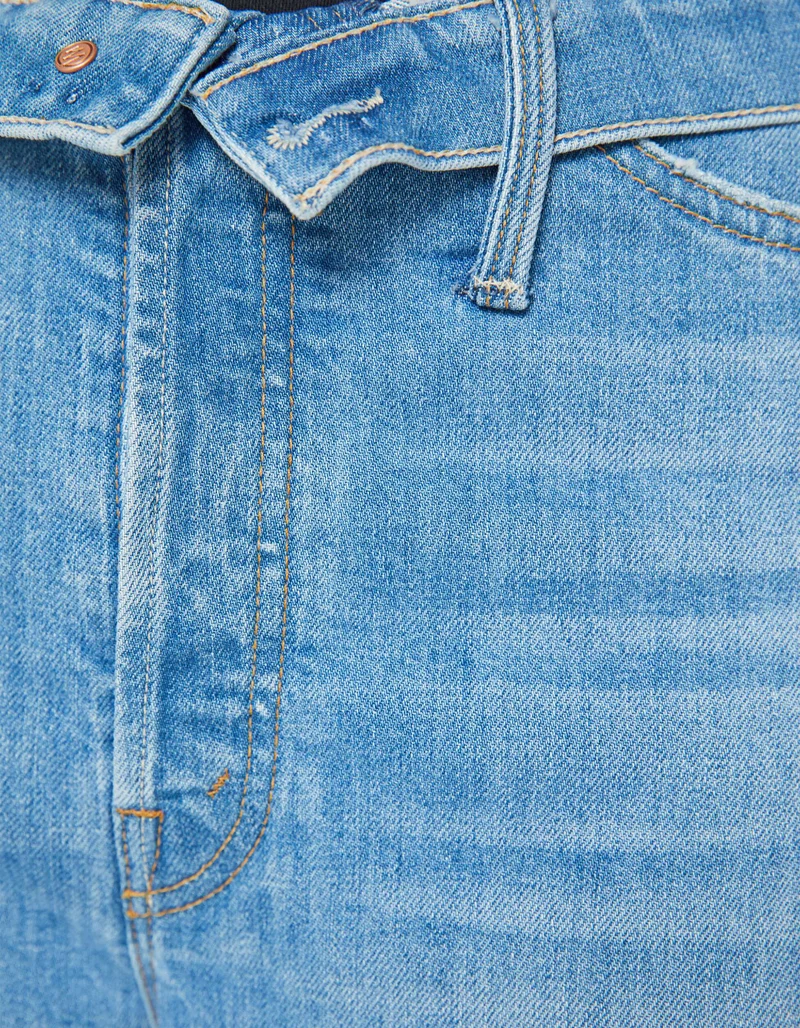 Wide-Leg Jeans mit Bundumschlag