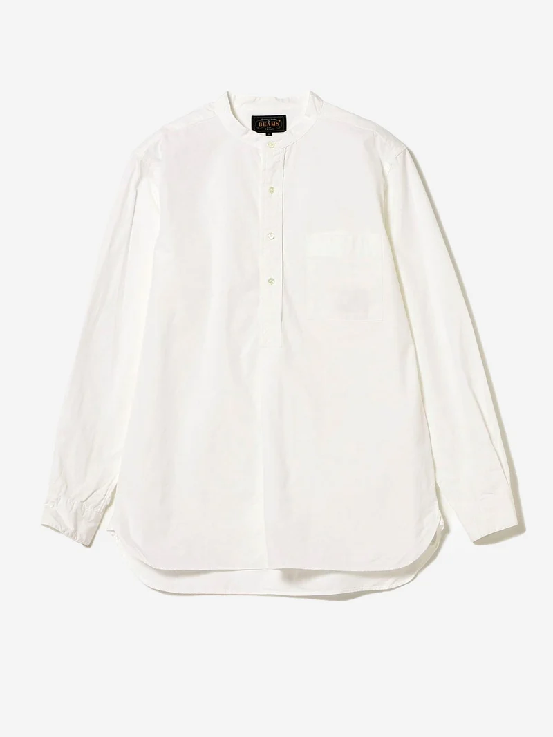 Camicia Pullover bianca alla Coreana Broad