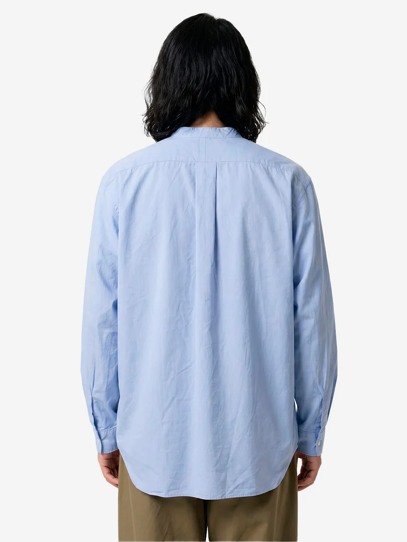 Camicia Pullover blu alla Coreana Broad