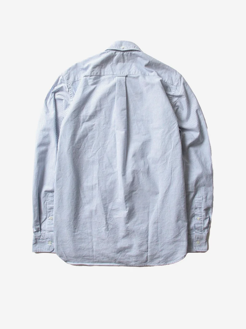 Camicia Button-Down Oxford a righe blu