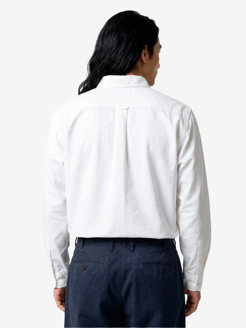Camicia Button-Down Oxford bianca