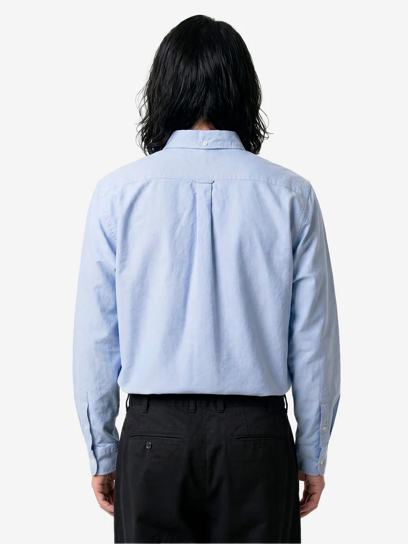 Camicia Button-Down Oxford blu
