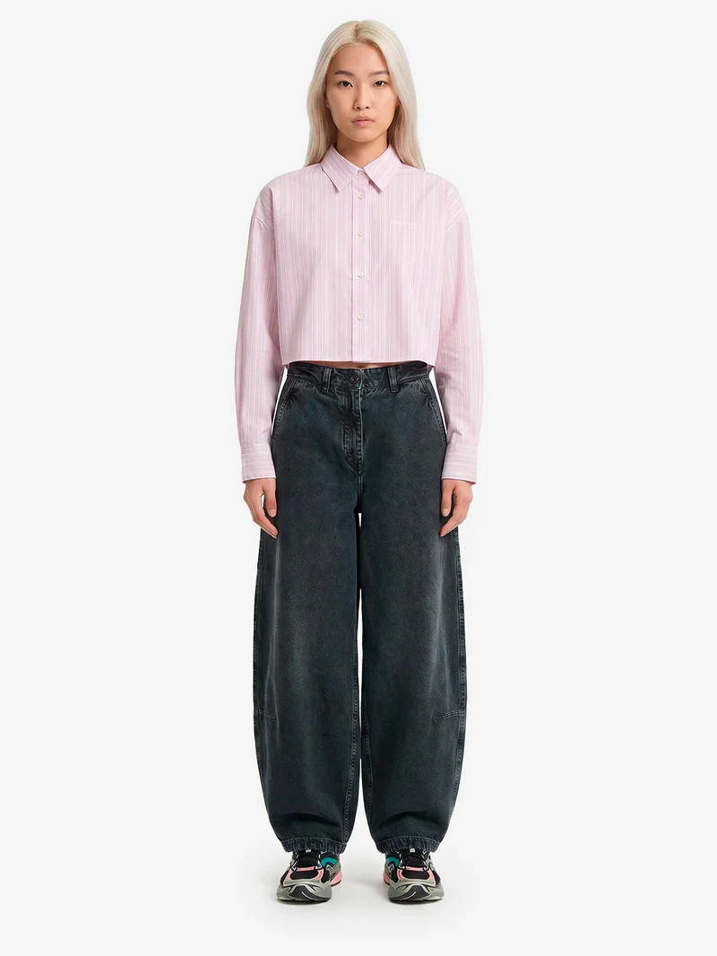Camicia L/S 'Kanan' a righe rosa