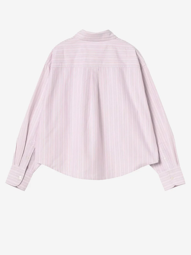 Camicia L/S 'Kanan' a righe rosa