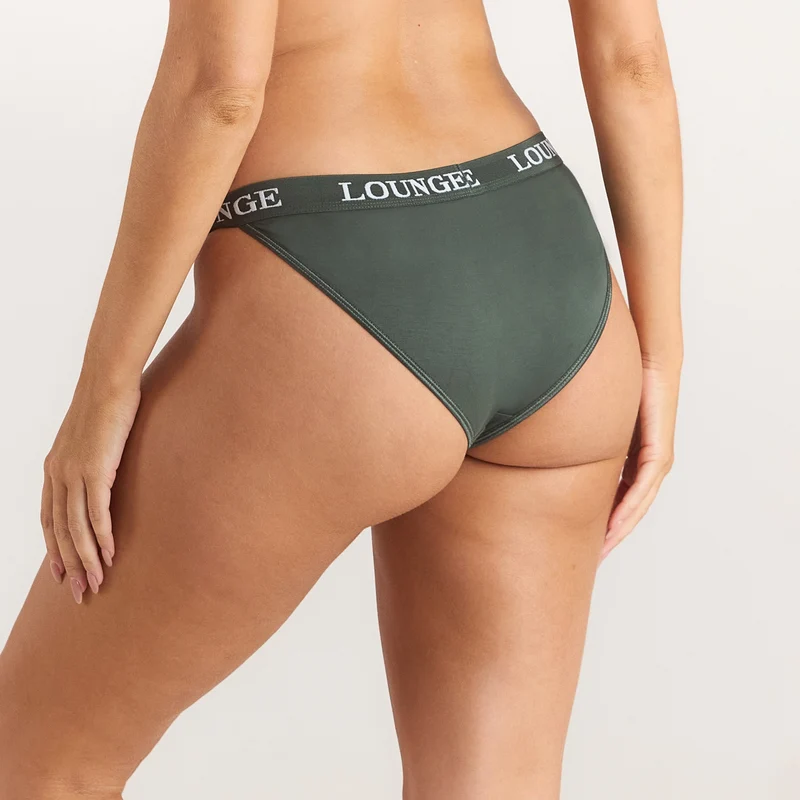 Bamboo Triangle Slip - Tannengrün