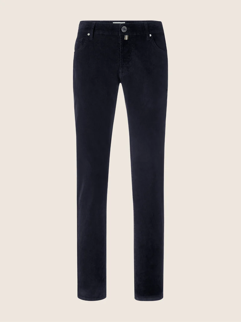 Nick — Fine-Ribbed Corduroy Pants