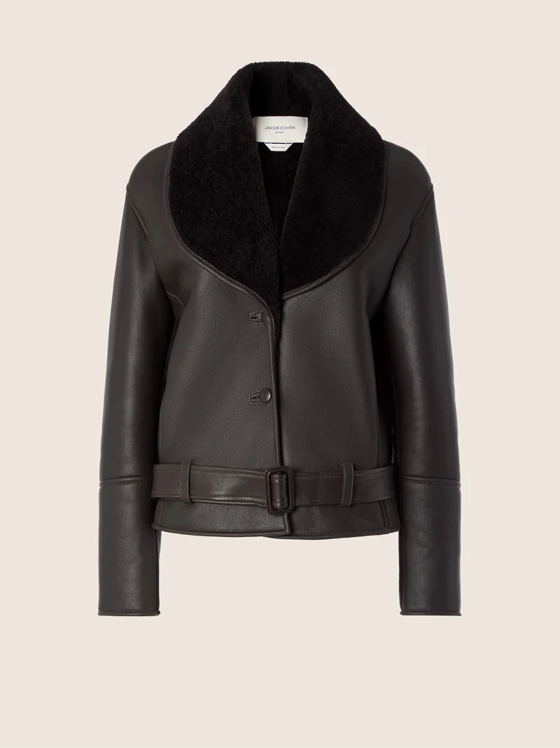 Merinos Shearling and Nappa Leather Jacket