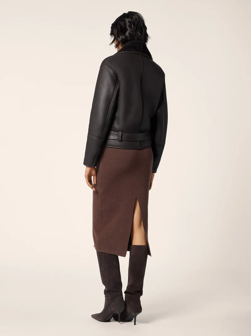 Merinos Shearling and Nappa Leather Jacket