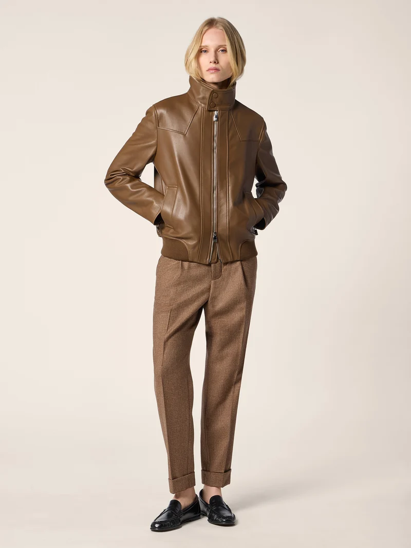 Plongé Nappa Leather Jacket
