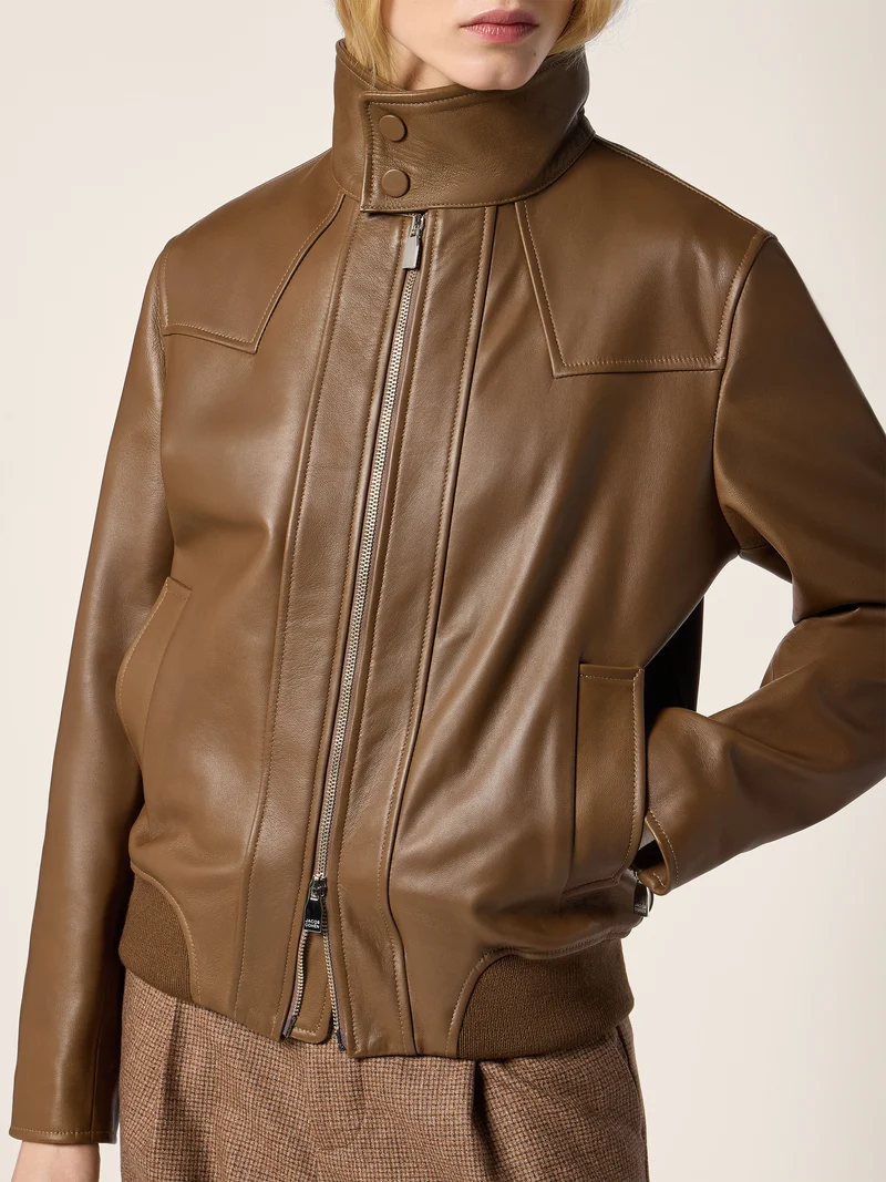 Plongé Nappa Leather Jacket