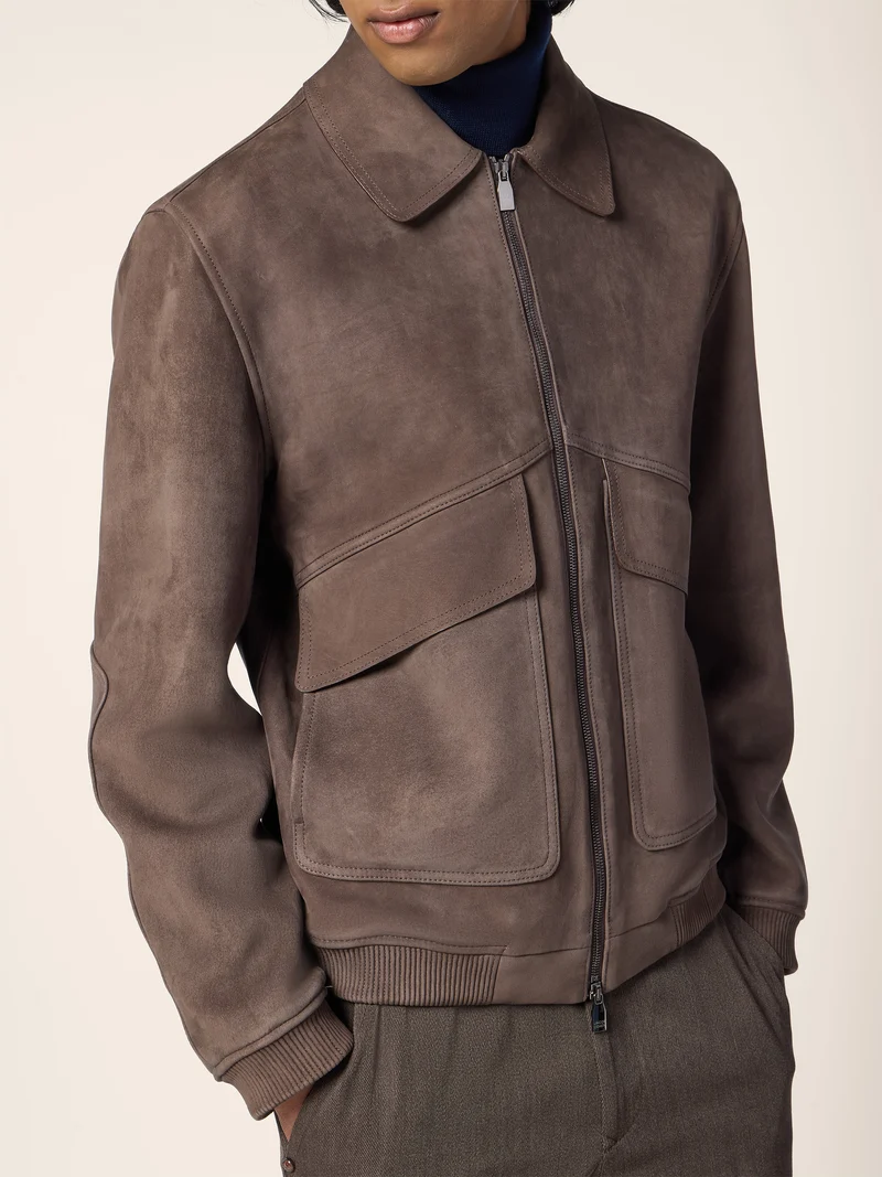 Nubuck Aviator Jacket
