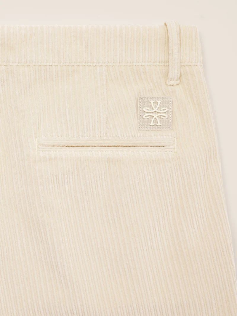Justin — Wide-Ribbed Corduroy Pants