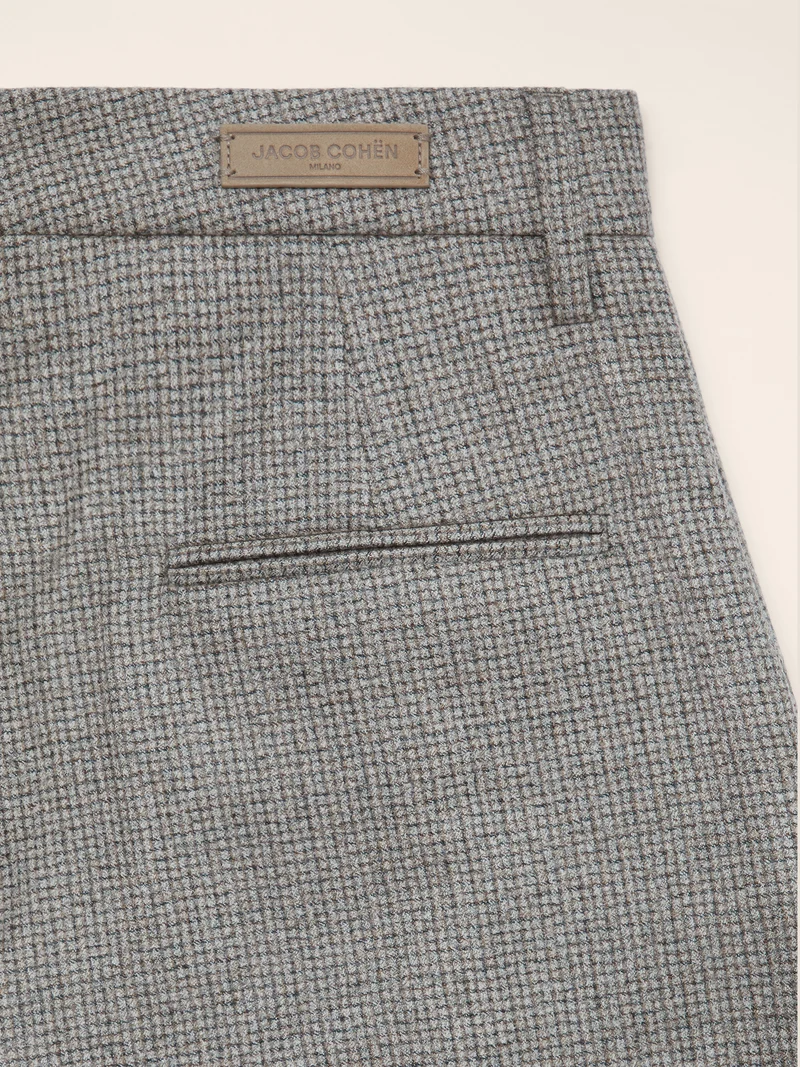 Vicky – Micro Check Flannel Pants