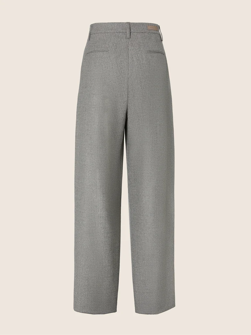 Vicky – Micro Check Flannel Pants